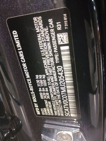 2021 Rolls-Royce Ghost 152