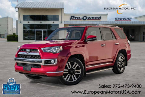 2019 Toyota 4Runner for sale at European Motors Inc in Plano TX