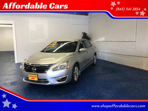 2014 Nissan Altima for sale at Affordable Cars in Kingston NY