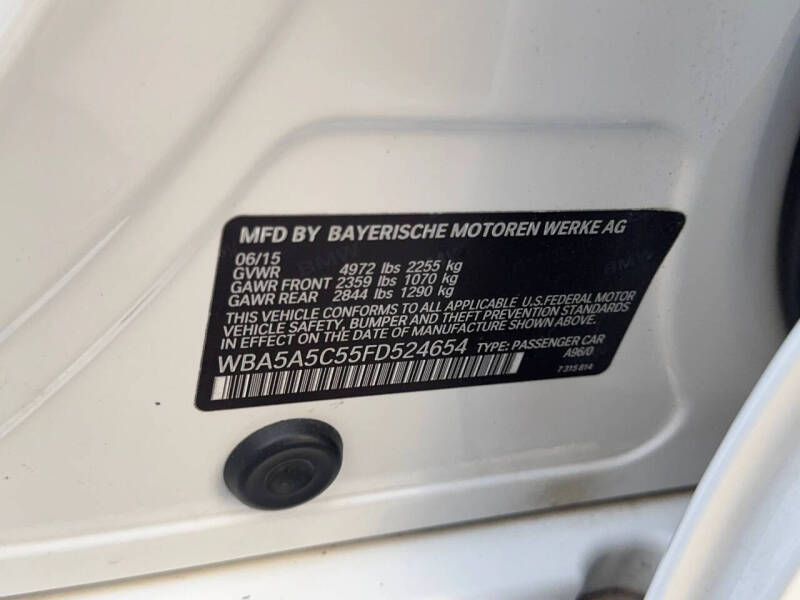 2015 BMW 5 Series 528i