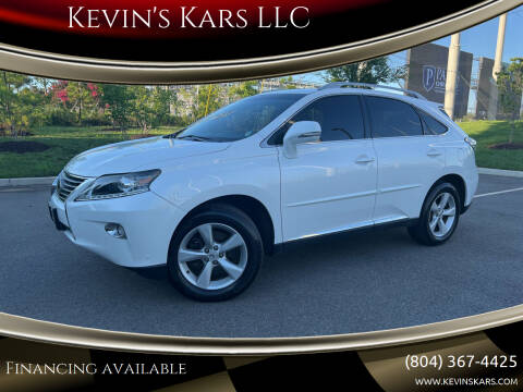 2013 Lexus RX 350 for sale at Kevin's Kars LLC in Richmond VA