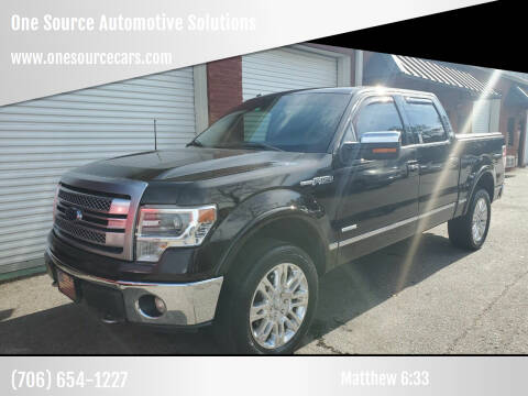 2013 Ford F-150 for sale at One Source Automotive Solutions in Braselton GA