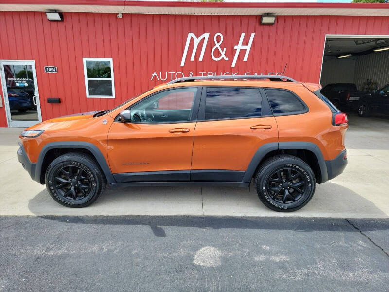 2016 Jeep Cherokee for sale at M & H Auto & Truck Sales Inc. in Marion IN