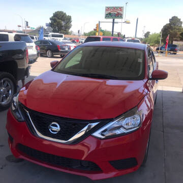2019 Nissan Sentra for sale at Fiesta Motors Inc in Las Cruces NM