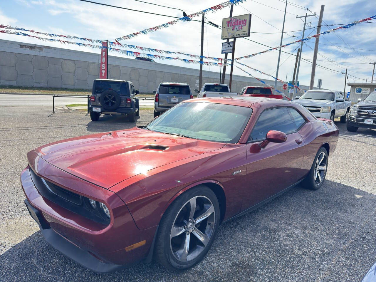 Red 2014 Dodge Challenger R/T 100th Anniversary R/T 100th Anniversary Appearance Group 2dr Coupe 1