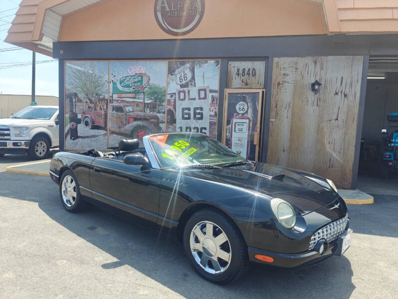 2002 Ford Thunderbird for sale at Alpha Automotive in Billings MT