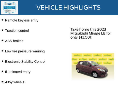 2023 Mitsubishi Mirage LE