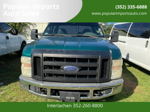 2008 Ford F-250 Super Duty for sale at Popular Imports Auto Sales in Gainesville FL