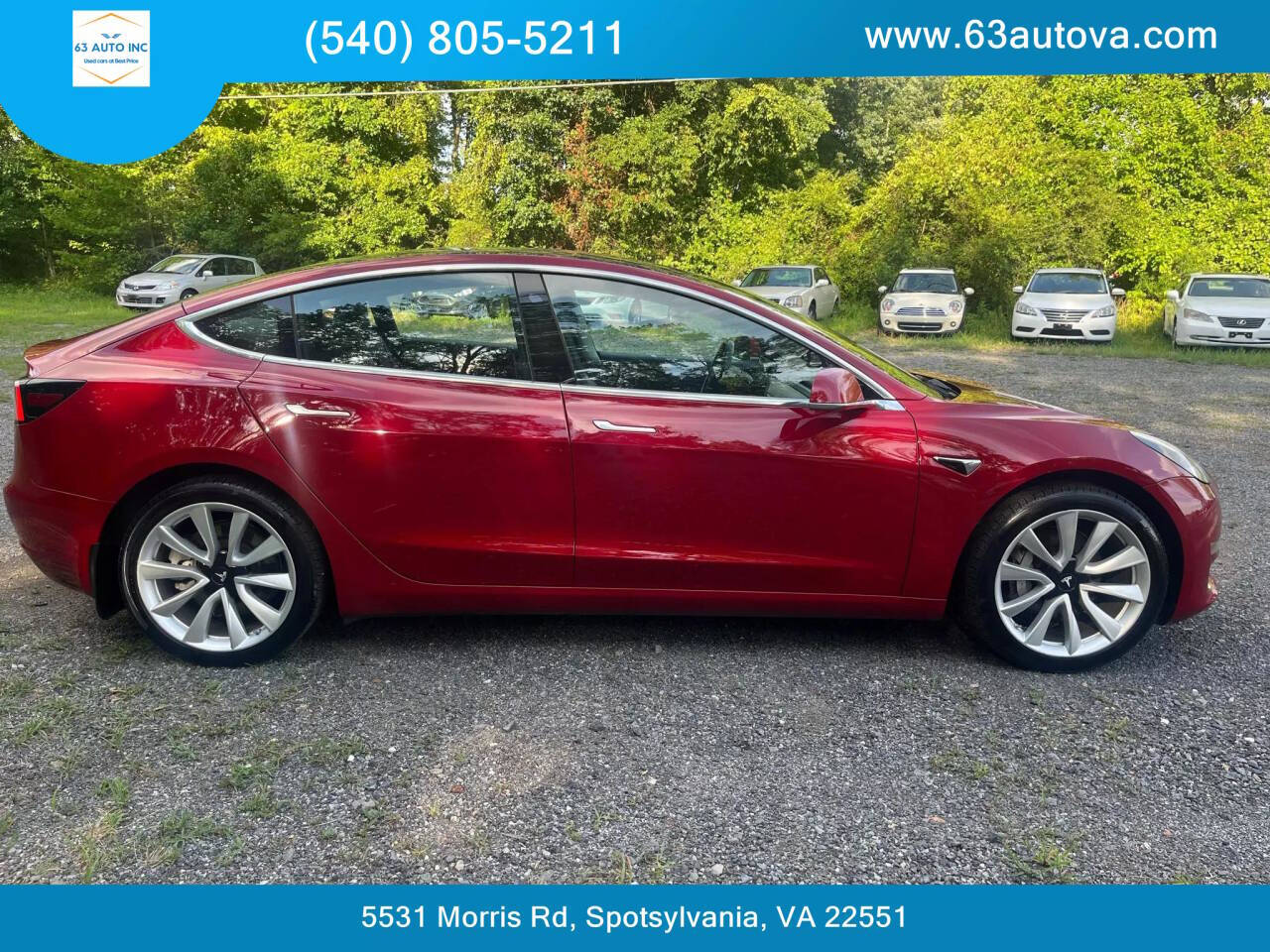 2018 Tesla Model 3 for sale at 63 Auto Inc in Spotsylvania, VA