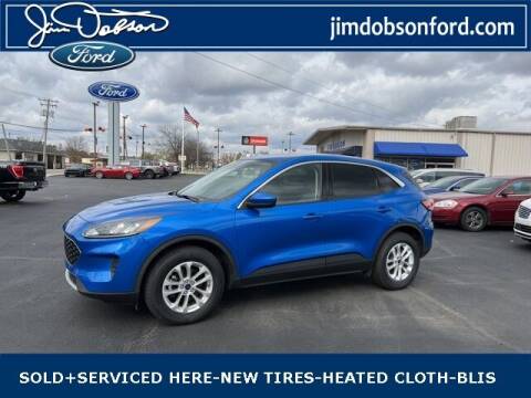2020 Ford Escape for sale at Jim Dobson Ford in Winamac IN