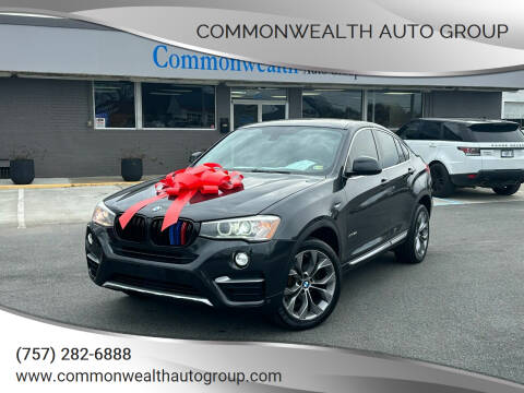 2015 BMW X4 for sale at Commonwealth Auto Group in Virginia Beach VA