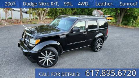 2007 Dodge Nitro for sale at Carlot Express in Stow MA