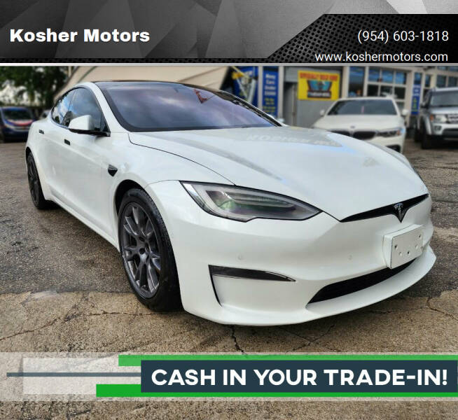 2021 Tesla Model S for sale at Kosher Motors in Hollywood FL