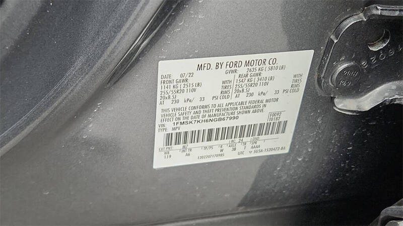 2022 Ford Explorer ST-Line