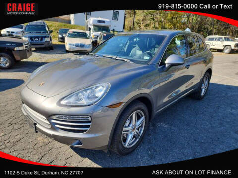 2014 Porsche Cayenne for sale at CRAIGE MOTOR CO in Durham NC