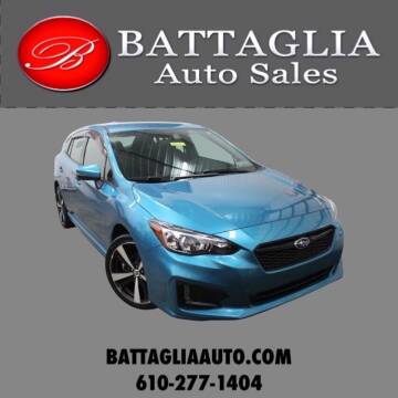 2017 Subaru Impreza for sale at Battaglia Auto Sales in Plymouth Meeting PA