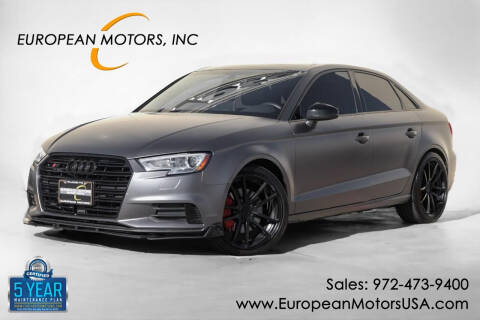 2018 Audi A3 for sale at European Motors Inc in Plano TX
