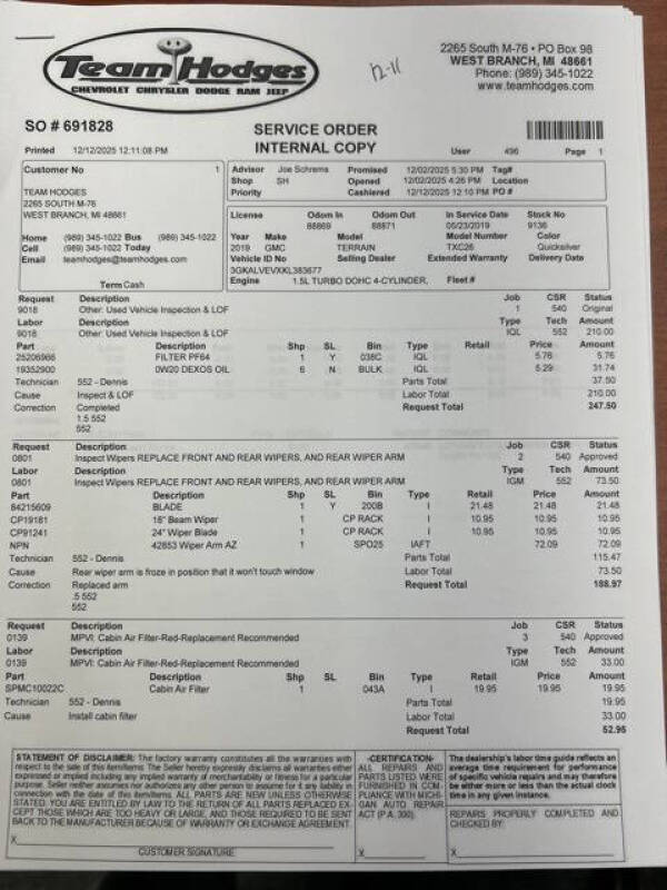 2019 GMC Terrain SLT