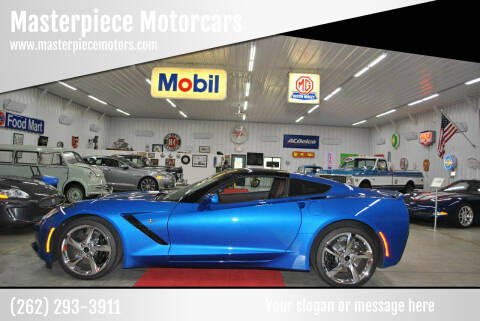 2014 Chevrolet Corvette for sale at Masterpiece Motorcars in Germantown WI