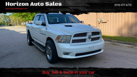 2012 RAM Ram Pickup 1500 for sale at Horizon Auto Sales in Raleigh NC