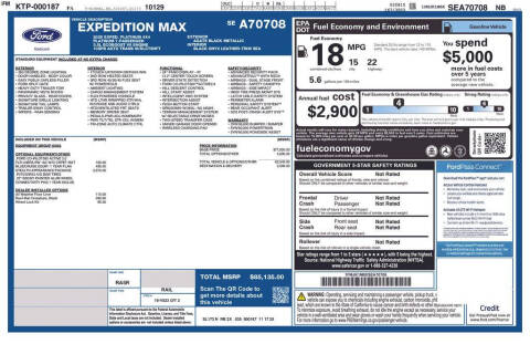 2025 Ford Expedition MAX Platinum