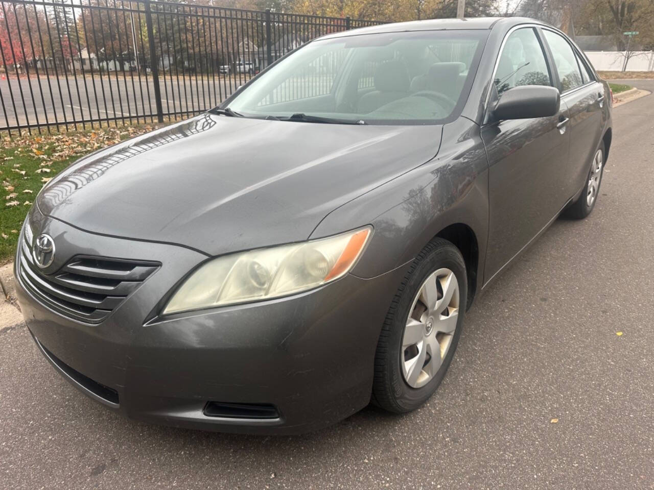 2008 Toyota Camry for sale at JUST AUTOS in MINNEAPOLIS, MN