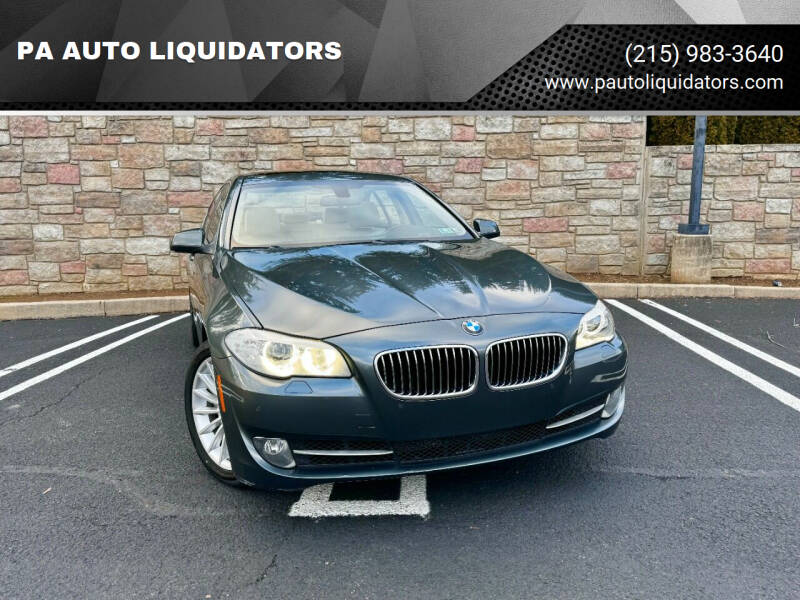 2013 BMW 5 Series for sale at PA AUTO LIQUIDATORS in Huntingdon Valley PA