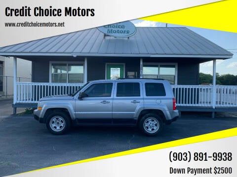 2017 Jeep Patriot for sale at Credit Choice Motors in Sherman TX