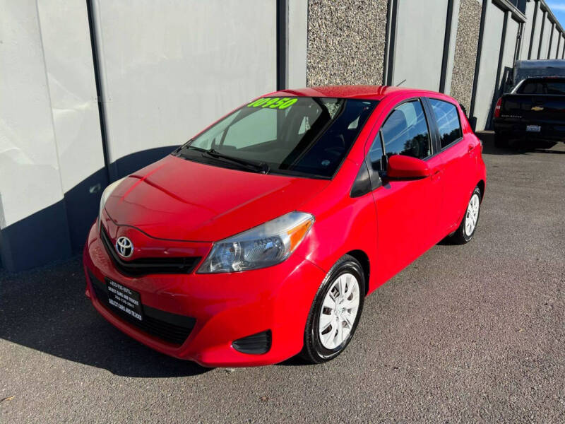 2014 Toyota Yaris for sale at SUNSET CARS in Auburn WA