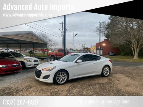 2013 Hyundai Genesis Coupe for sale at Advanced Auto Imports in Lafayette LA