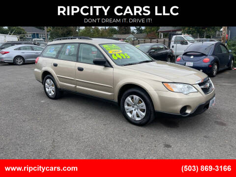 2008 Subaru Outback for sale at RIPCITY CARS LLC in Portland OR
