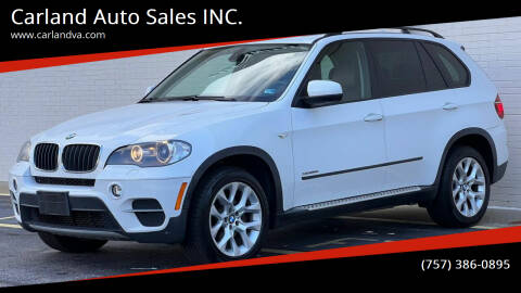 2011 BMW X5 for sale at Carland Auto Sales INC. in Portsmouth VA