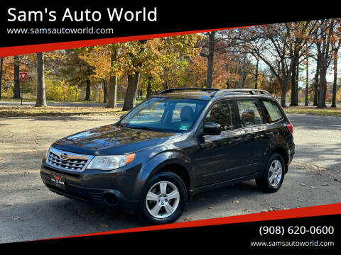2012 Subaru Forester for sale at Sam's Auto World in Roselle NJ