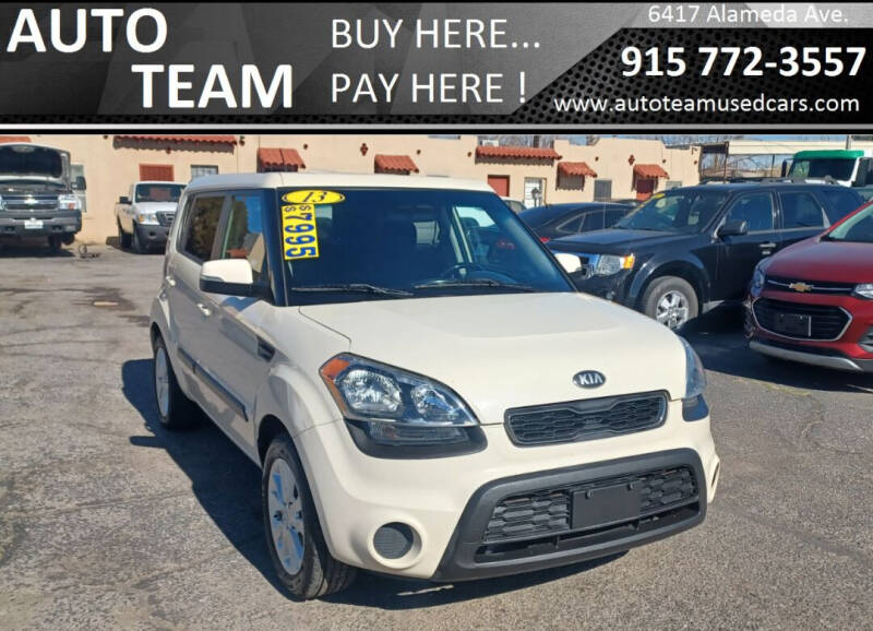 2013 Kia Soul for sale at AUTO TEAM in El Paso TX