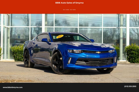 2017 Chevrolet Camaro for sale at BBB Auto Sales of Smyrna in Smyrna TN