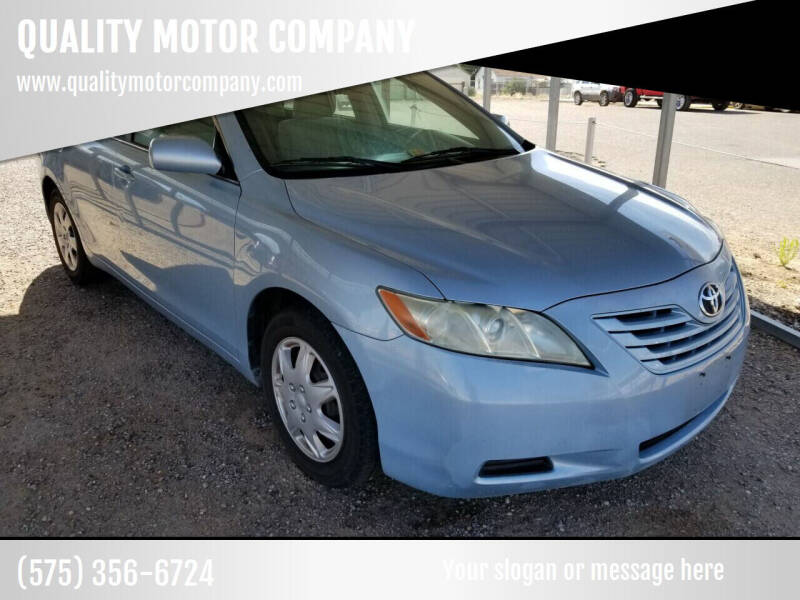 2007 Toyota Camry for sale at QUALITY MOTOR COMPANY in Portales NM