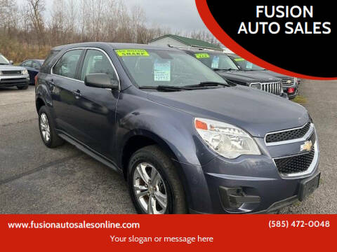 2014 Chevrolet Equinox for sale at FUSION AUTO SALES in Spencerport NY