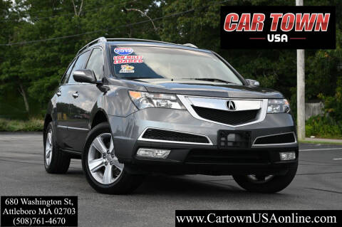 2012 Acura MDX for sale at Car Town USA in Attleboro MA