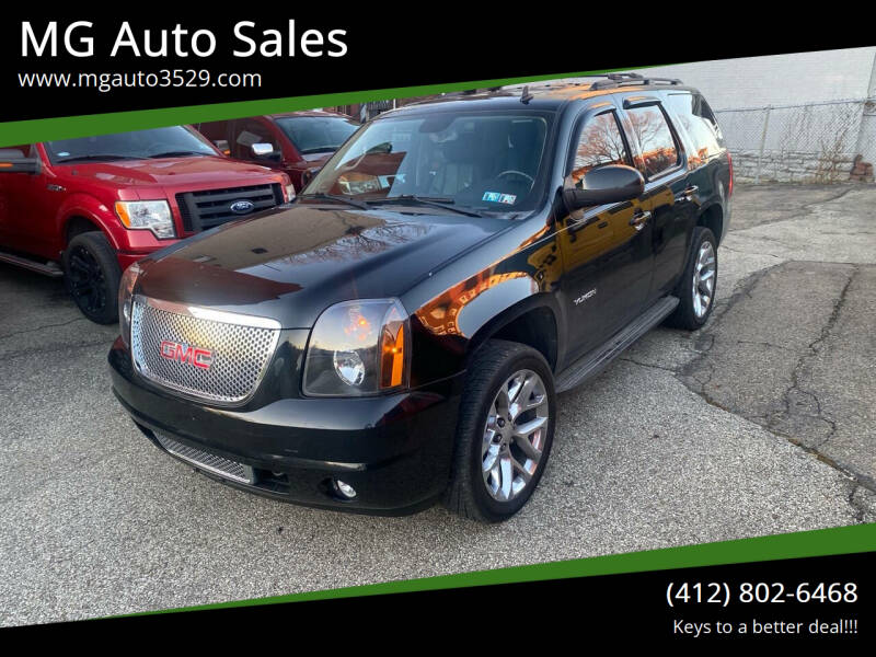 2012 GMC Yukon for sale at MG Auto Sales in Pittsburgh PA