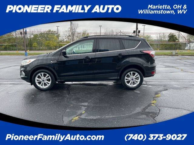 Used 2018 Ford Escape SEL with VIN 1FMCU9HD4JUA26703 for sale in Williamstown, WV