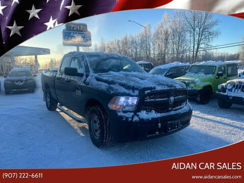 2013 RAM 1500 for sale at AIDAN CAR SALES in Anchorage AK