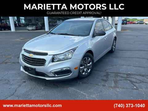 2017 Chevrolet Cruze for sale at MARIETTA MOTORS LLC in Marietta OH