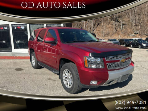 2013 Chevrolet Tahoe for sale at OD AUTO SALES in Pownal VT
