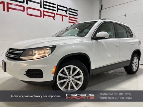 2017 Volkswagen Tiguan for sale at Fishers Imports in Fishers IN