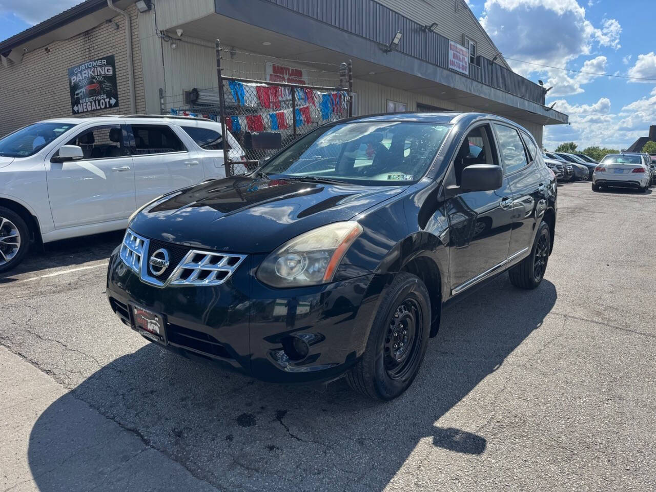 Black 2014 Nissan Rogue Select S AWD S 4dr Crossover 1