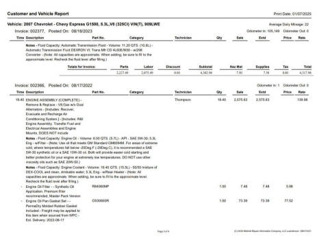 2007 Chevrolet Express 1500