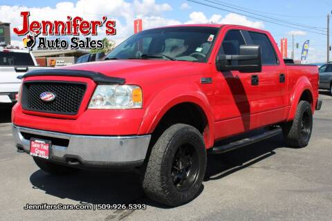2006 Ford F-150 for sale at Jennifer's Auto Sales in Spokane Valley WA