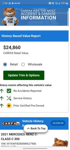 2021 Mercedes-Benz C-Class C 300