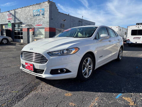 2015 Ford Fusion Hybrid for sale at Al's Auto Sales in Jeffersonville OH