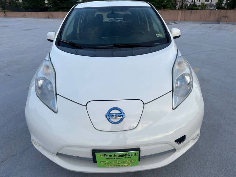 2014 Nissan LEAF for sale at Euro Automotive LLC in Falls Church VA